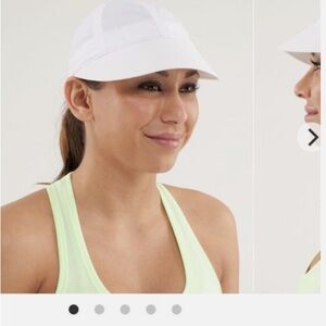 Lululemon Speed Demon Run Hat - White - OSFA